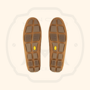 Mocassin Homme - Nubuck Tabac