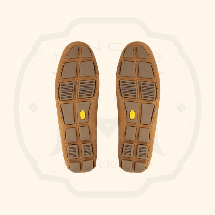 Mocassin Homme - Nubuck Tabac