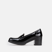 Talon Femme En Cuir - Noir