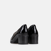 Talon Femme En Cuir - Noir