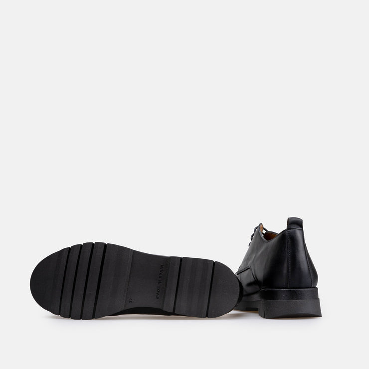 Chaussure Femme En Cuir - Noir