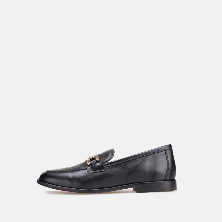Chaussure Femme En Cuir - Noir