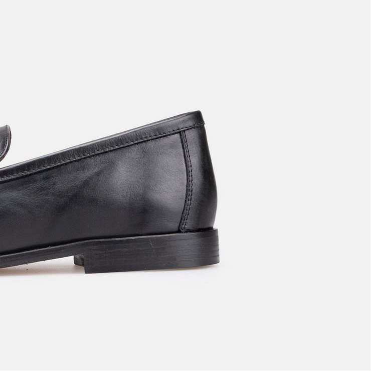 Chaussure Femme En Cuir - Noir