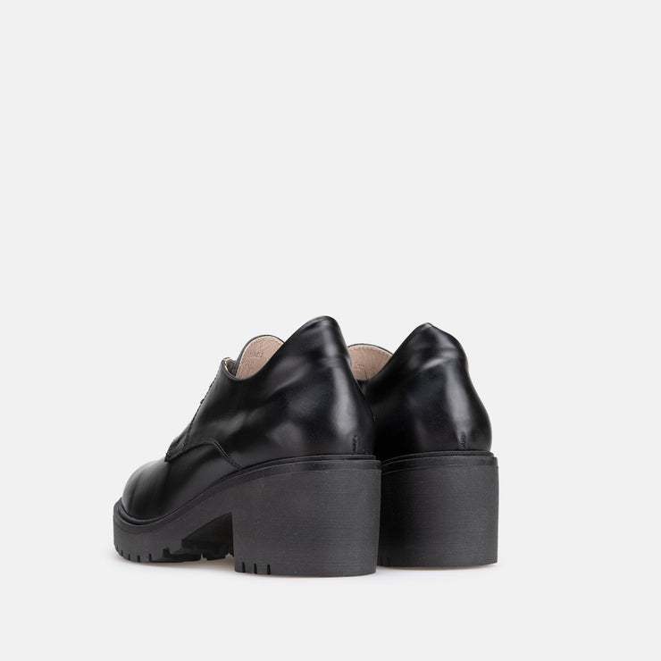 Chaussure Femme En Cuir - Noir