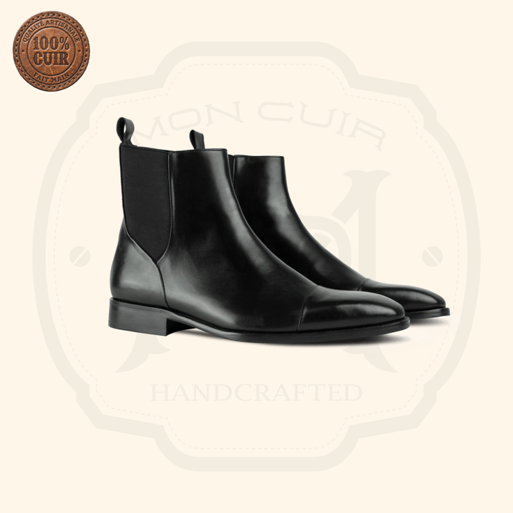 Chelsea Boots - Cuir Noir