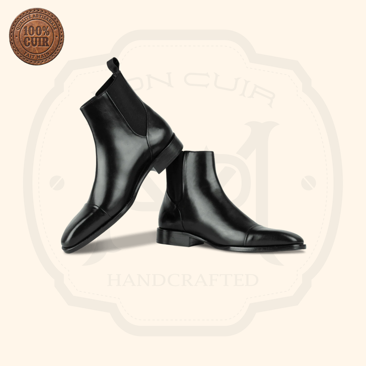 Chelsea Boots - Cuir Noir