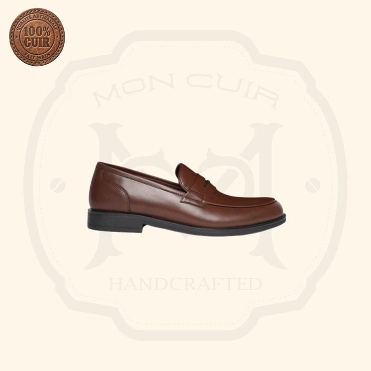 Mocassins London - Cuir Marron