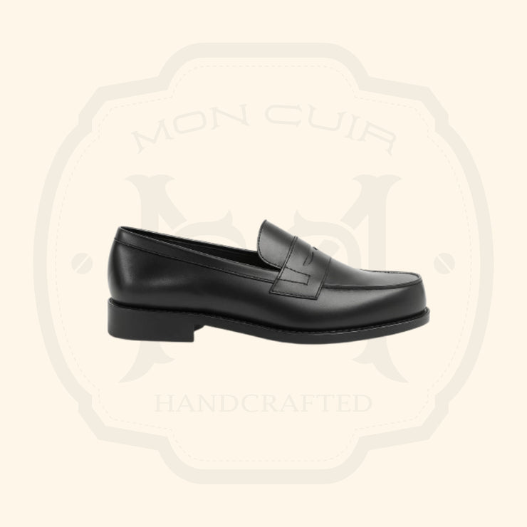 Mocassins London - Cuir Noir