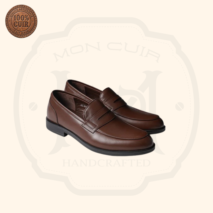 Mocassins London - Cuir Marron