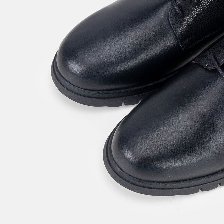 Chaussure Femme En Cuir - Noir