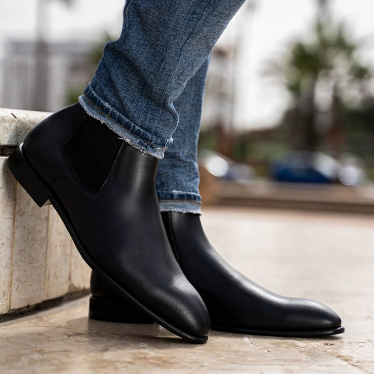 Chelsea Boots - Cuir Noir