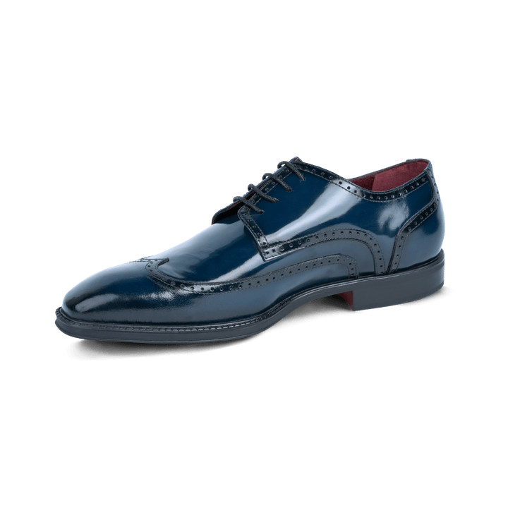 Derby Homme - Cuir Bleu